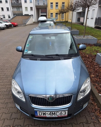 Skoda Fabia cena 11000 przebieg: 159957, rok produkcji 2008 z Wrocław małe 172